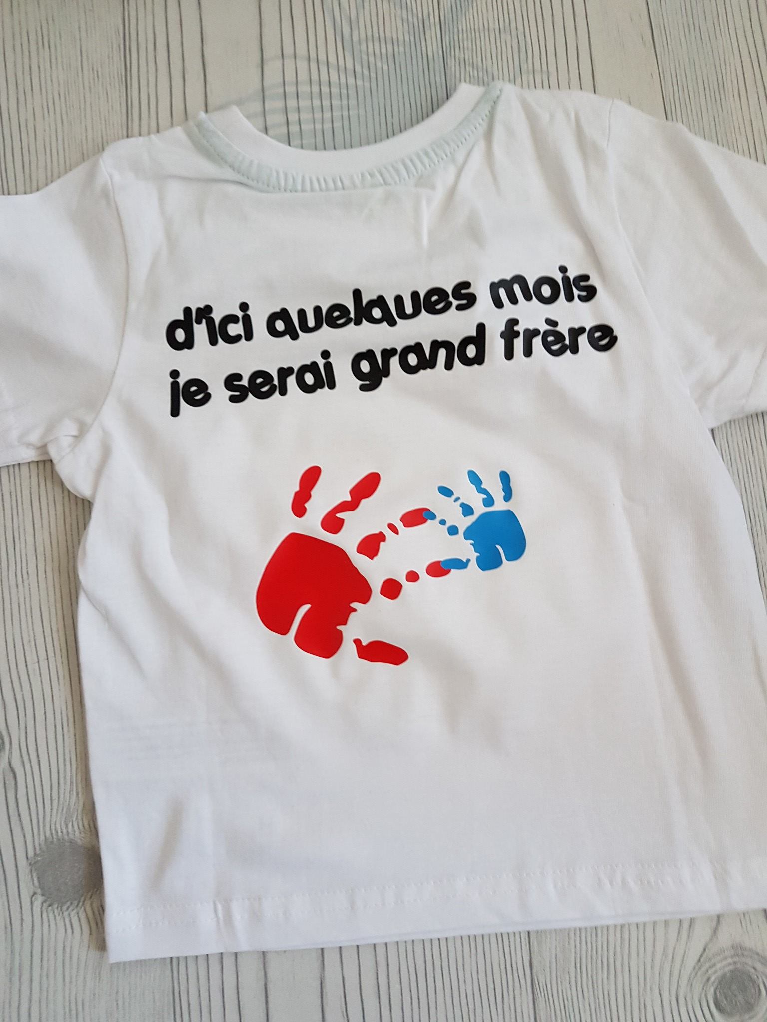 T-Shirt enfant Bientôt Grand Frère