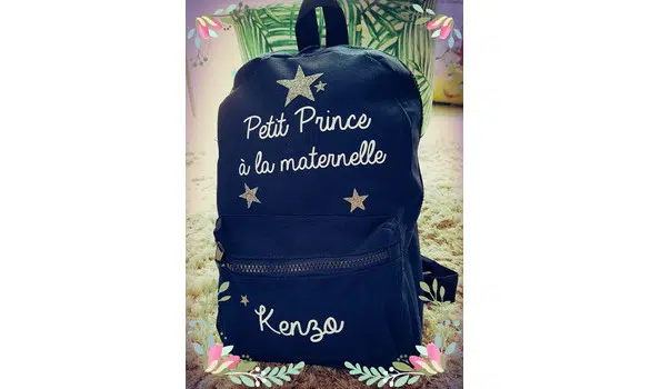 Sac à dos Noir petit format – Image 2