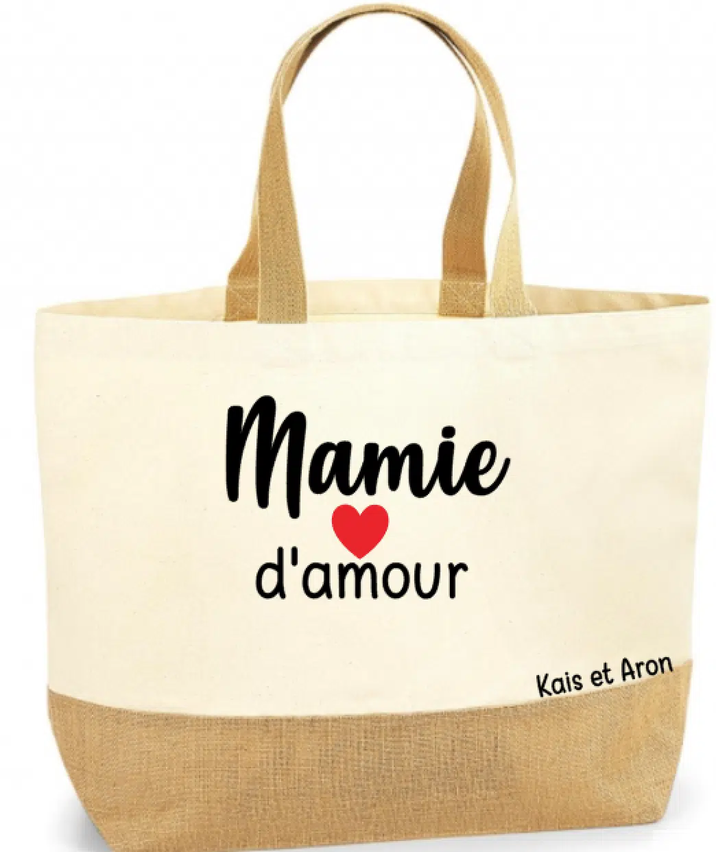 Sac coton & jute personnalisé – Image 12