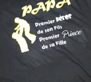 Tee-shirt homme Papa Héros