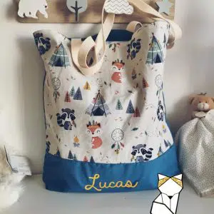 Tote bag sac épaule Enfant – Maternelle et primaire