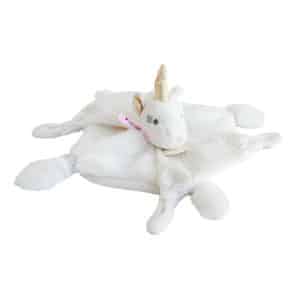 Doudou Lucie la licorne Doudou et compagnie brodée – DC3275