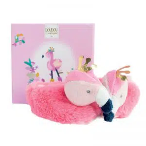 Chausson Chaussette Cygne Doudou & compagnie personnalisé