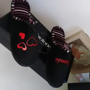 Chausson personnalisé – Isotoner Collection semelle à mémoire de forme