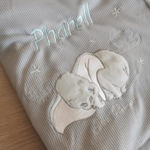 Couverture d’enfant Dumbo disney personnalisée