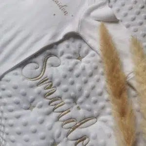 Couverture minky Pluie d&rsquo;étoiles
