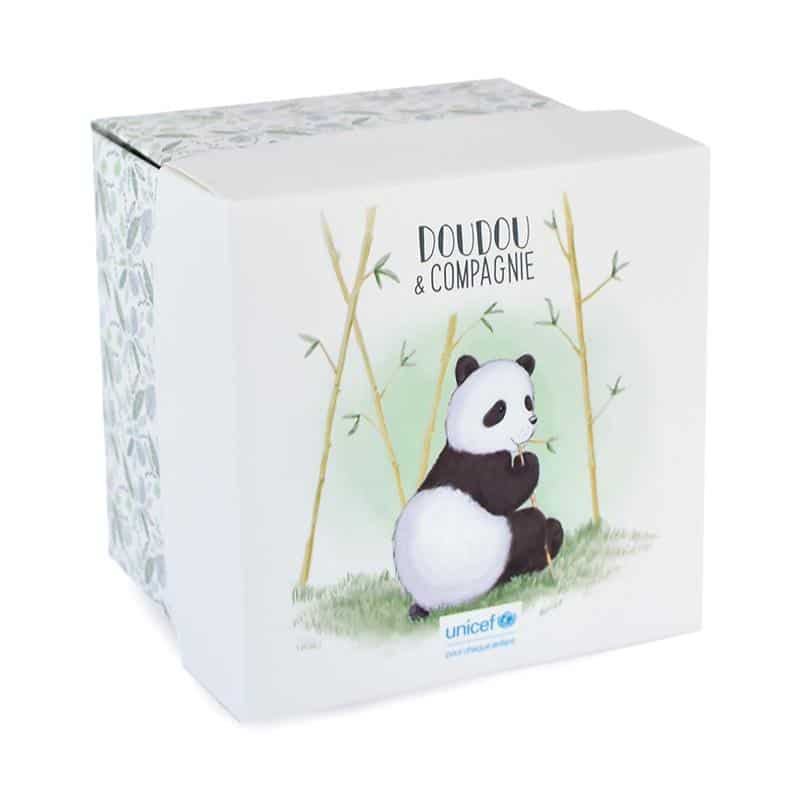 Doudou panda personnalisé DC3984 doudou et compagnie – L'atelier