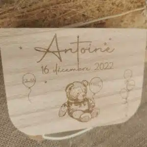 Petite valise souvenir de naissance