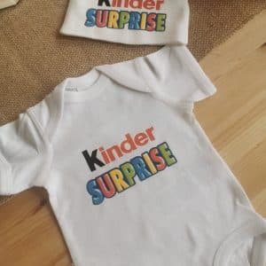 Ensemble Kinder Surprise bébé