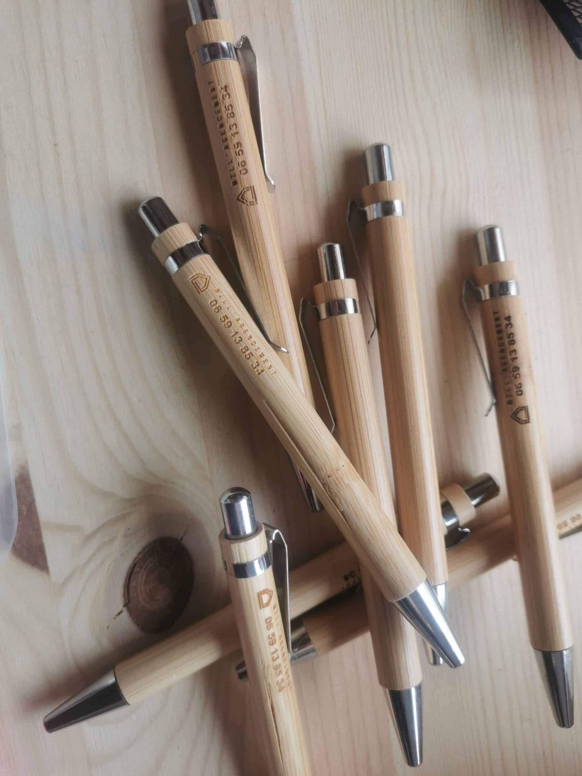 Coffret stylo et crayon en bambou / Boutique Liberal