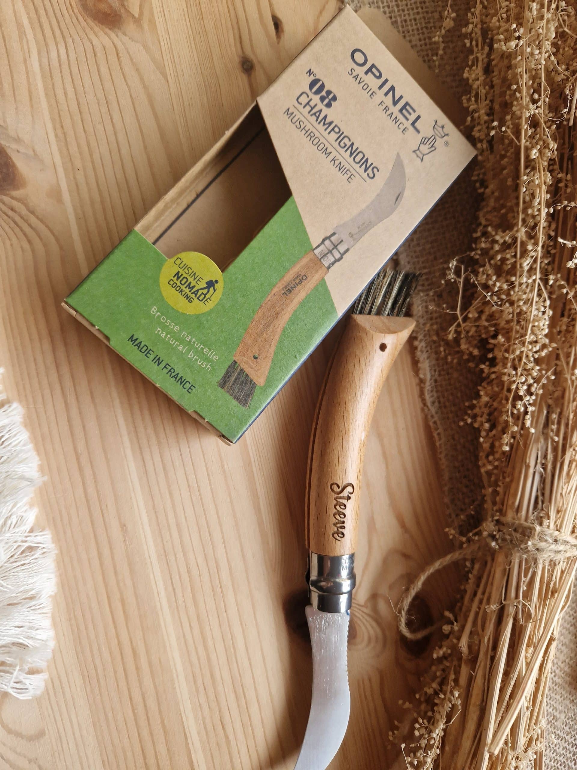 Couteau à champignons OPINEL - Le Colibri, boutique en ligne