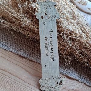 Marque page enfant personnalisé