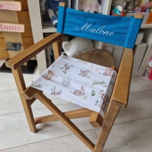 Chaise metteur en scène enfant – Chaise personnalisée scénariste