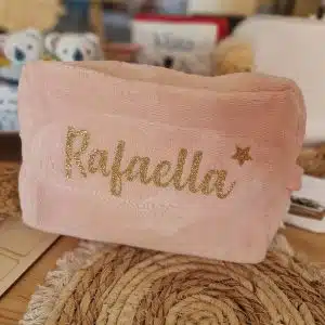 Trousse de toilette bébé personnalisée