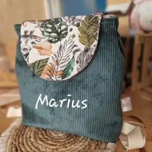 Sac à dos évolutif maternelle et crèche personnalisé