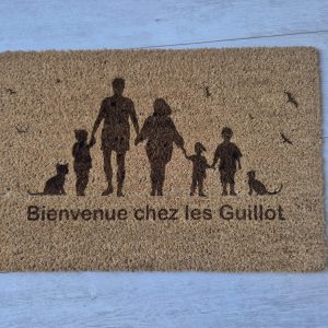 Paillasson fibre de coco personnalisé – Tapis d’entrée Paillasson personnalisé