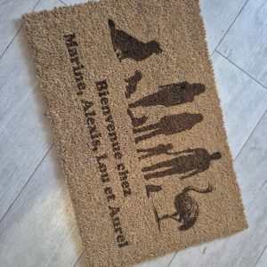 Paillasson fibre de coco personnalisé – Tapis d’entrée Paillasson personnalisé
