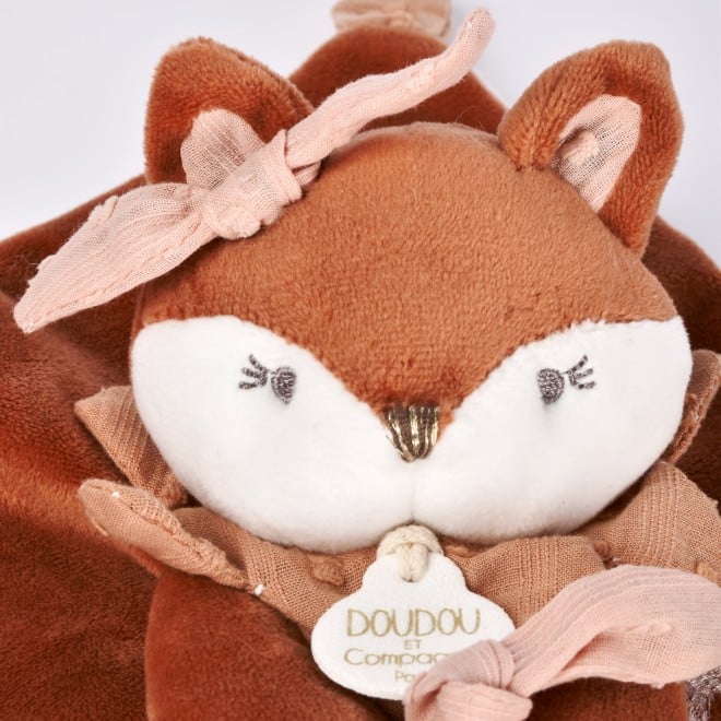 Doudou attache sucette Renard Mina - 20 cm DC4686 – Image 2