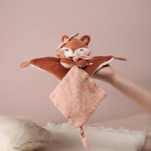 Doudou attache sucette Renard Mina – 20 cm DC4686