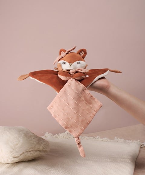 Doudou attache sucette Renard Mina - 20 cm DC4686 – Image 3