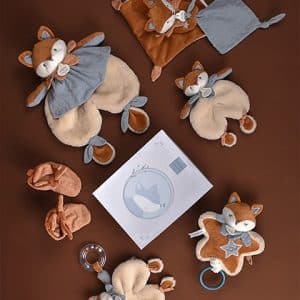 Doudou hochet Mina – 18cm DC4687