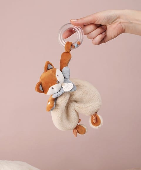 Doudou hochet Timo – 18 cm DC4693 – Image 5