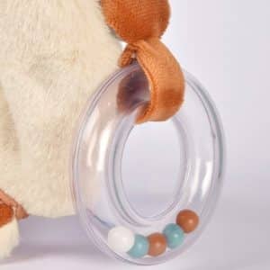 Doudou hochet Timo – 18 cm DC4693