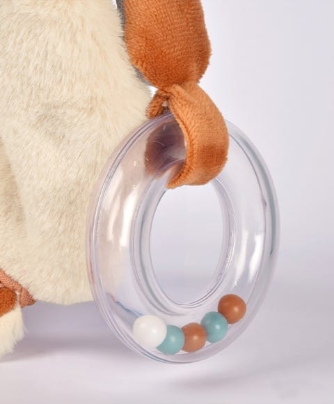 Doudou hochet Timo – 18 cm DC4693 – Image 4