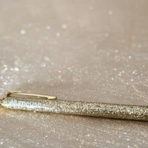 Crayons paillette Message osé et provocateur