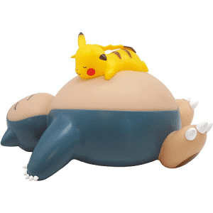 POKEMON – Lampe figurine Ronflex et Pikachu, 25 cm