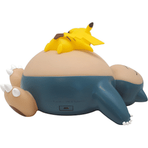 POKEMON – Lampe figurine Ronflex et Pikachu, 25 cm