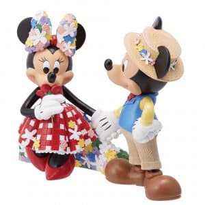 Figurine Mickey Et Minnie Botanical – Disney Showcase