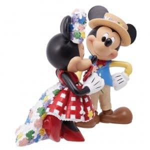 Figurine Mickey Et Minnie Botanical – Disney Showcase