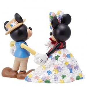Figurine Mickey Et Minnie Botanical – Disney Showcase