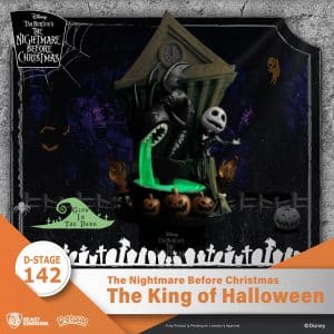 Figurine Diorama Le Roi D&rsquo; Halloween L&rsquo;étrange Noël De Monsieur Jack – Disney D-Stage