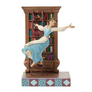 Figurine belle dans sa bibliothèque – Disney traditions