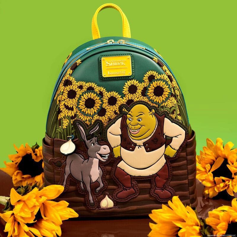 Dreamworks By Loungefly Sac À Dos Shrek & Donkey Sunflower Field – Image 3