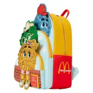 McDonalds Loungefly Triple Pocket Fry Guys Mini Backpack