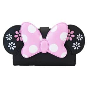 Portefeuille À Rabat Minnie Mouse Floral Rock The Dots – Disney Loungefly