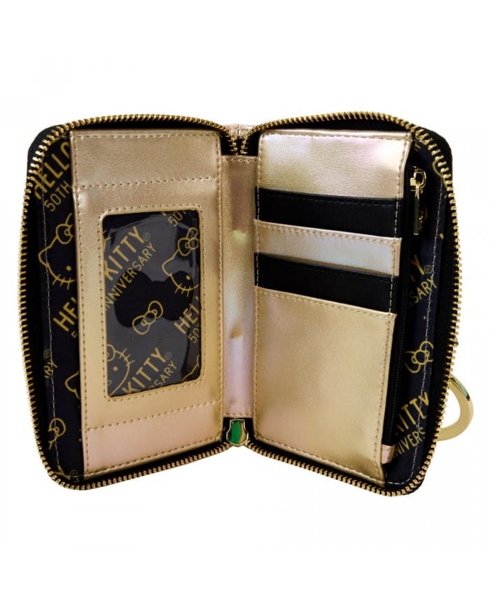 Portefeuille Loungefly - Sanrio - Hello Kitty Gold 50th Anniversary – Image 4
