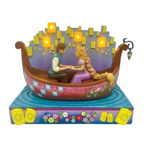 Scene des lanternes – Raiponce bateau – Disney traditions