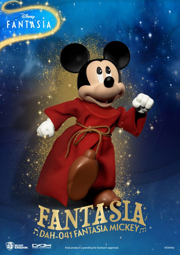 Disney Classic figurine Dynamic Action Heroes 1/9 Mickey Fantasia – Image 9