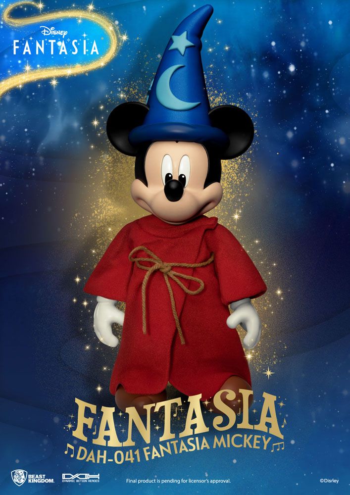 Disney Classic figurine Dynamic Action Heroes 1/9 Mickey Fantasia – Image 2