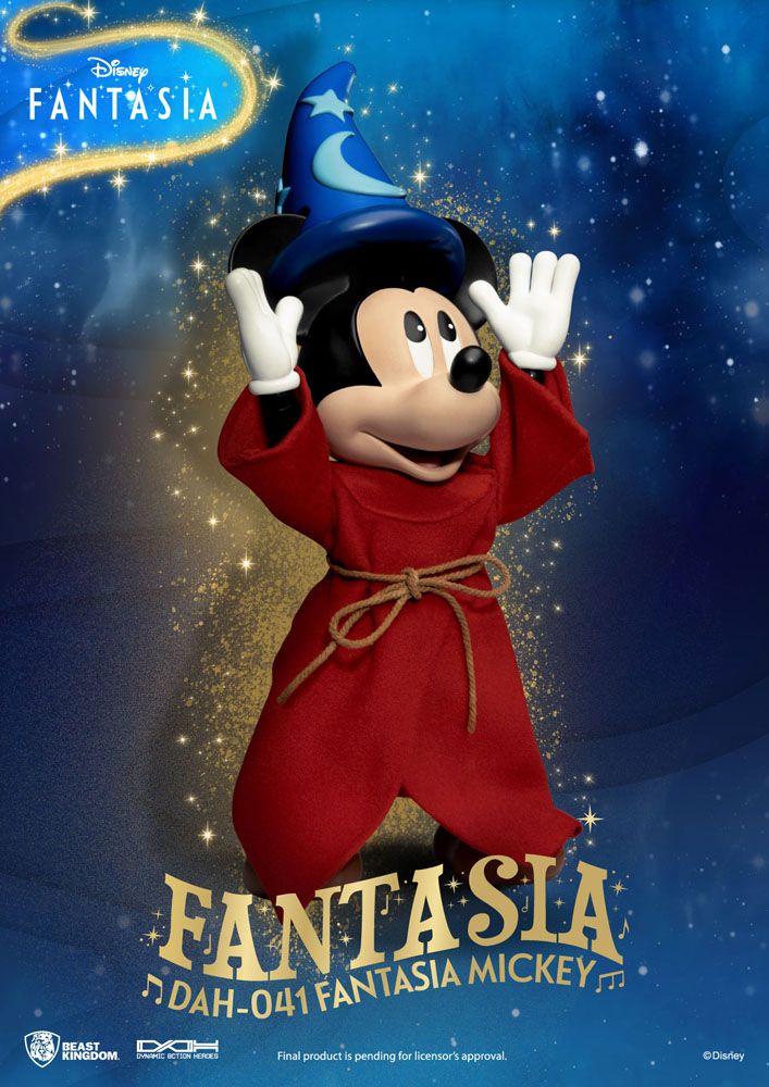 Disney Classic figurine Dynamic Action Heroes 1/9 Mickey Fantasia – Image 3