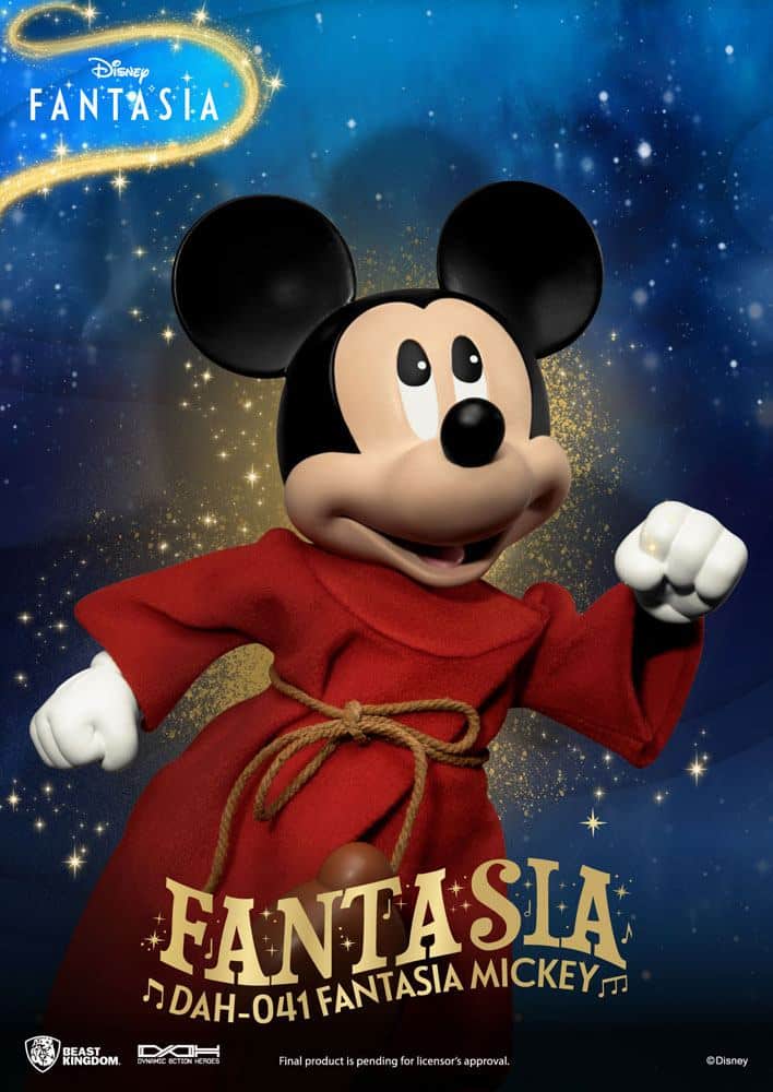 Disney Classic figurine Dynamic Action Heroes 1/9 Mickey Fantasia – Image 5