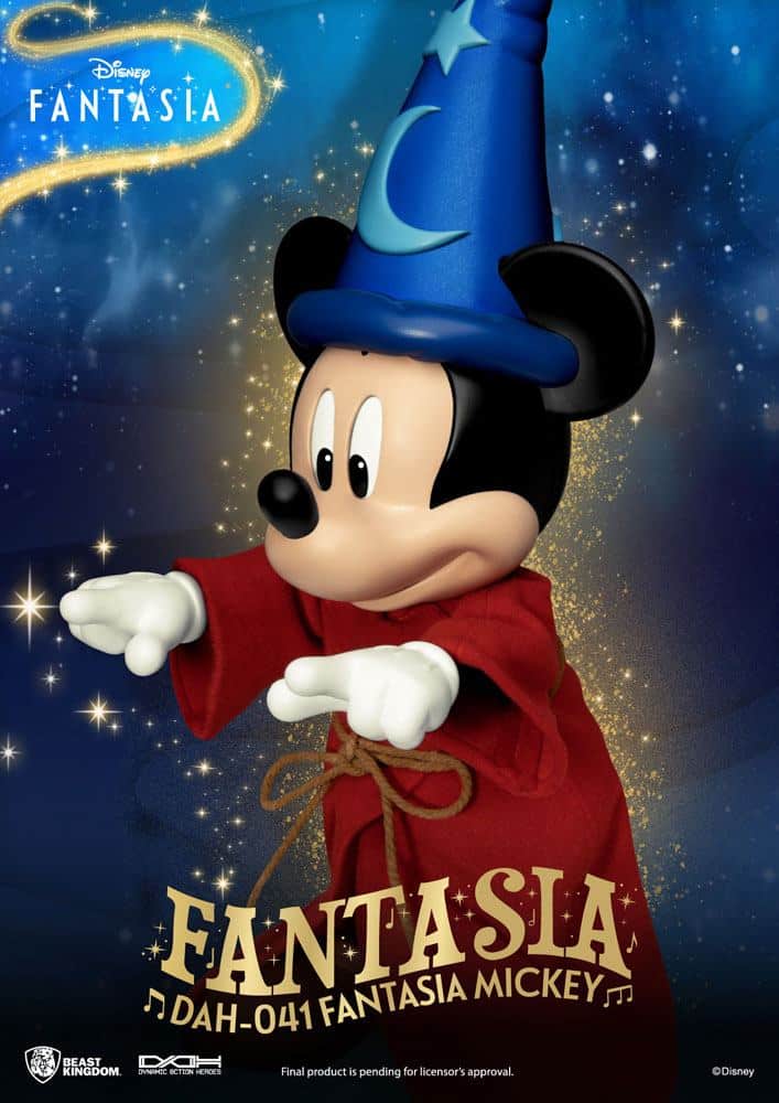 Disney Classic figurine Dynamic Action Heroes 1/9 Mickey Fantasia – Image 7