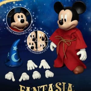 Disney Classic figurine Dynamic Action Heroes 1/9 Mickey Fantasia