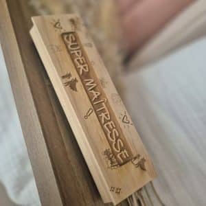 Brosse bois pour tableau – Idée cadeau Maîtresse et Maître
