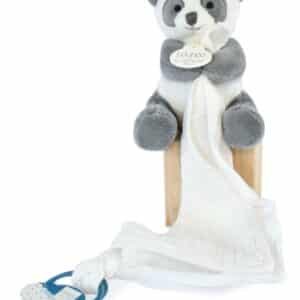 Panda avec Doudou Attache Sucette Unicef personnalisé en broderie – DC3984