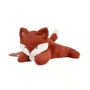 Peluche renard roux 25 cm  DC4719